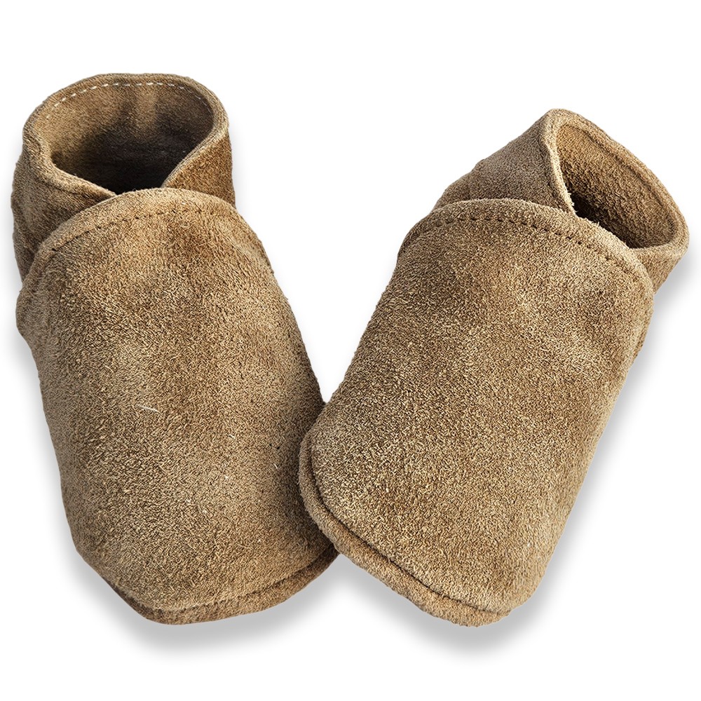 Leren babyslofje Basic Sand € 16,49
