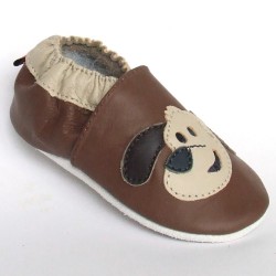 Babyslofjes leer Doggy (sale) € 15,00